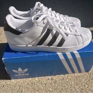 SOLD!!! Adidas Superstar Sneakers - White - Size 11